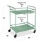 Best Choice Products 2-Tier Rolling Bar Cart Indoor/Outdoor w/ Storage Shelves, Wine Rack, Lockable Wheels